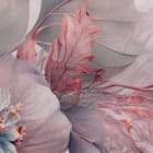 Miniatura fototapety Romantische Blumen auf Rosa fragment # 1