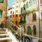 Miniatura fototapety Malerische Stadt am Wasser