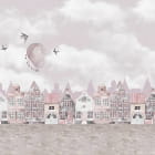 Miniatura fototapety Märchenhaftes rosa Haus