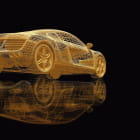 Miniatura fototapety Automobilmodell