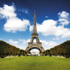 Miniatura fototapety Der Eiffelturm