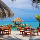 Miniatura fototapety Café am Meer