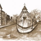 Miniatura fototapety Stadtstraße