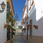 Miniatura fototapety Helle schmale Straße