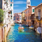 Miniatura fototapety Stadt am Wasser