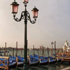 Miniatura fototapety Straßenlaterne in Venedig
