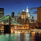 Miniatura fototapety Nachtlichter von New York