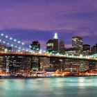 Miniatura fototapety Panorama der Brooklyn Bridge