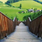 Miniatura fototapety Abstieg ins Tal
