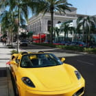 Miniatura fototapety Gelber Porsche