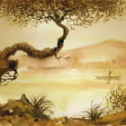 Miniatura fototapety Malerische Landschaft