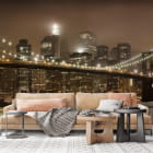 Miniatura fototapety Die Brooklyn Bridge we wnętrzu salonu