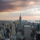 Miniatura fototapety Weites Panorama von New York