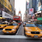 Miniatura fototapety Gelbes Taxi