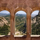 Miniatura fototapety Bogenfenster