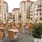 Miniatura fototapety Café im Stadtzentrum