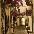 Miniatura fototapety Schmale Straße in Italien