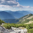 Miniatura fototapety Wunderschönes Bergtal