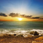 Miniatura fototapety Sonnenaufgang über dem Meer