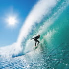 Miniatura fototapety Hochwellensurfen