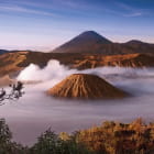 Miniatura fototapety Berge in Indonesien