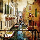 Miniatura fototapety Boote in Venedig