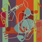 Miniatura fototapety Klänge des Jazz