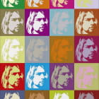Miniatura fototapety Kurt Cobain