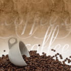 Miniatura fototapety Tasse und Kaffeebohnen