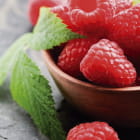Miniatura fototapety Reife Himbeeren