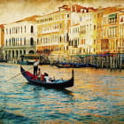 Miniatura fototapety Gondel in Venedig