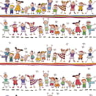 Miniatura fototapety Bemalte Kinder