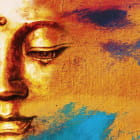 Miniatura fototapety Buddha-Gemälde