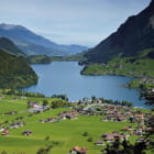 Miniatura fototapety Tal in der Schweiz 