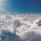 Miniatura fototapety Weiße Wolken