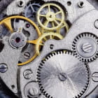 Miniatura fototapety Großes Uhrwerk