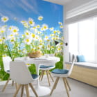 Miniatura fototapety Gänseblümchen im Sommer we wnętrzu kuchni