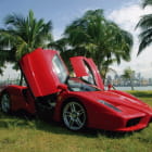 Miniatura fototapety Luxuriöser roter Ferrari