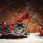 Miniatura fototapety Roter Chopper