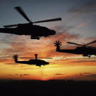 Miniatura fototapety Kampfhubschrauber