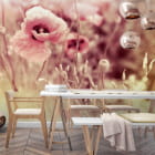Miniatura fototapety Wunderschöner Mohn we wnętrzu kuchni