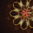 Miniatura fototapety Geheimnisse der Goldenen Blume