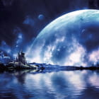 Miniatura fototapety Fantasielandschaft