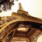 Miniatura fototapety Eiffelturm im Retro-Stil