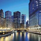 Miniatura fototapety Morgendämmerung in Chicago