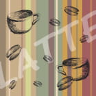 Miniatura fototapety Latté