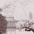 Miniatura fototapety Malerische Sakura