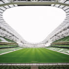 Miniatura fototapety Riesiges Fußballstadion