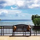 Miniatura fototapety Blick aus dem Fenster auf das Meer