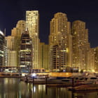 Miniatura fototapety Wolkenkratzer in Dubai